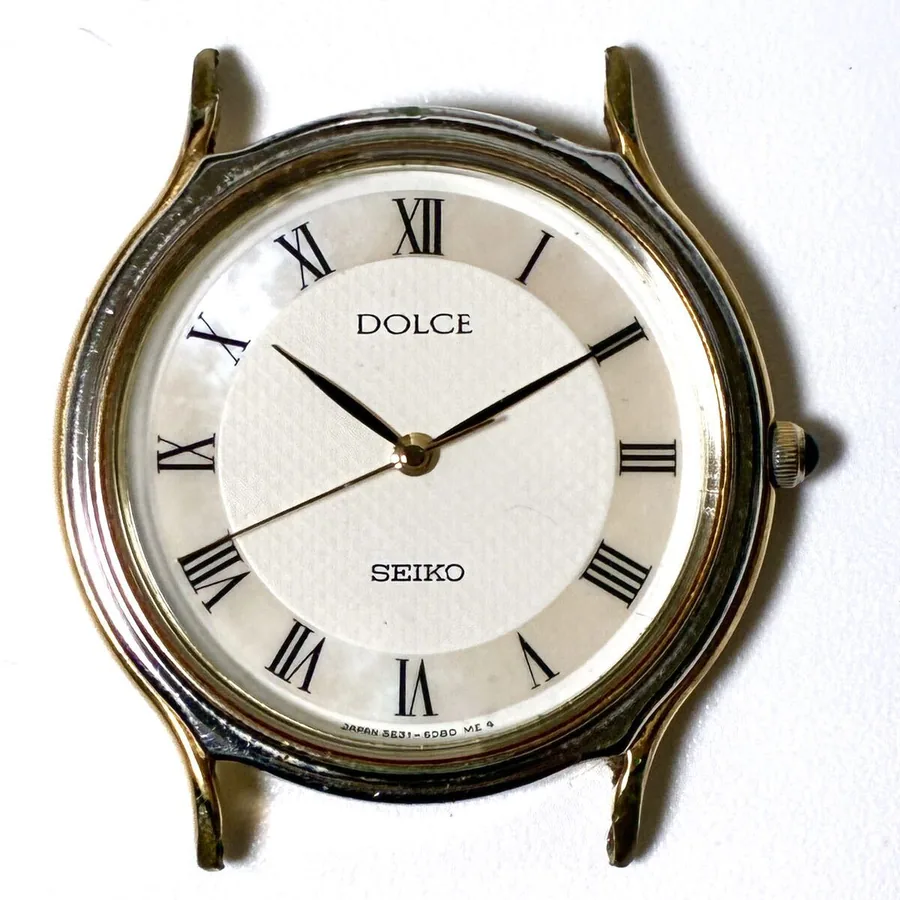 SEIKO DOLCE 5E31-6D60 手表正面照