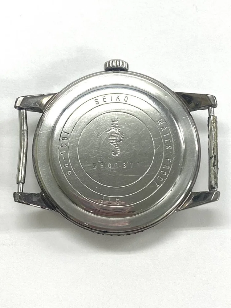 SEIKO Sportsman 手表背面图