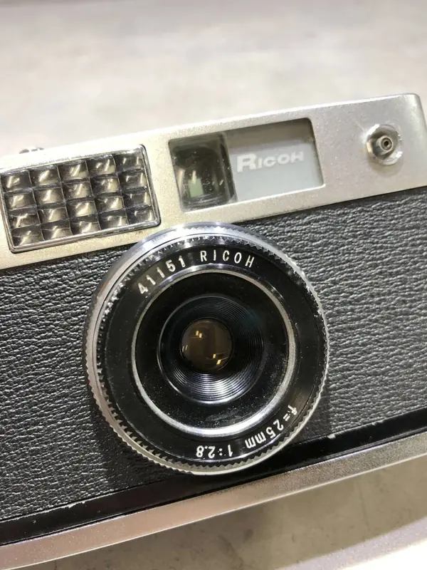 RICOH CADDY 相机镜头特写