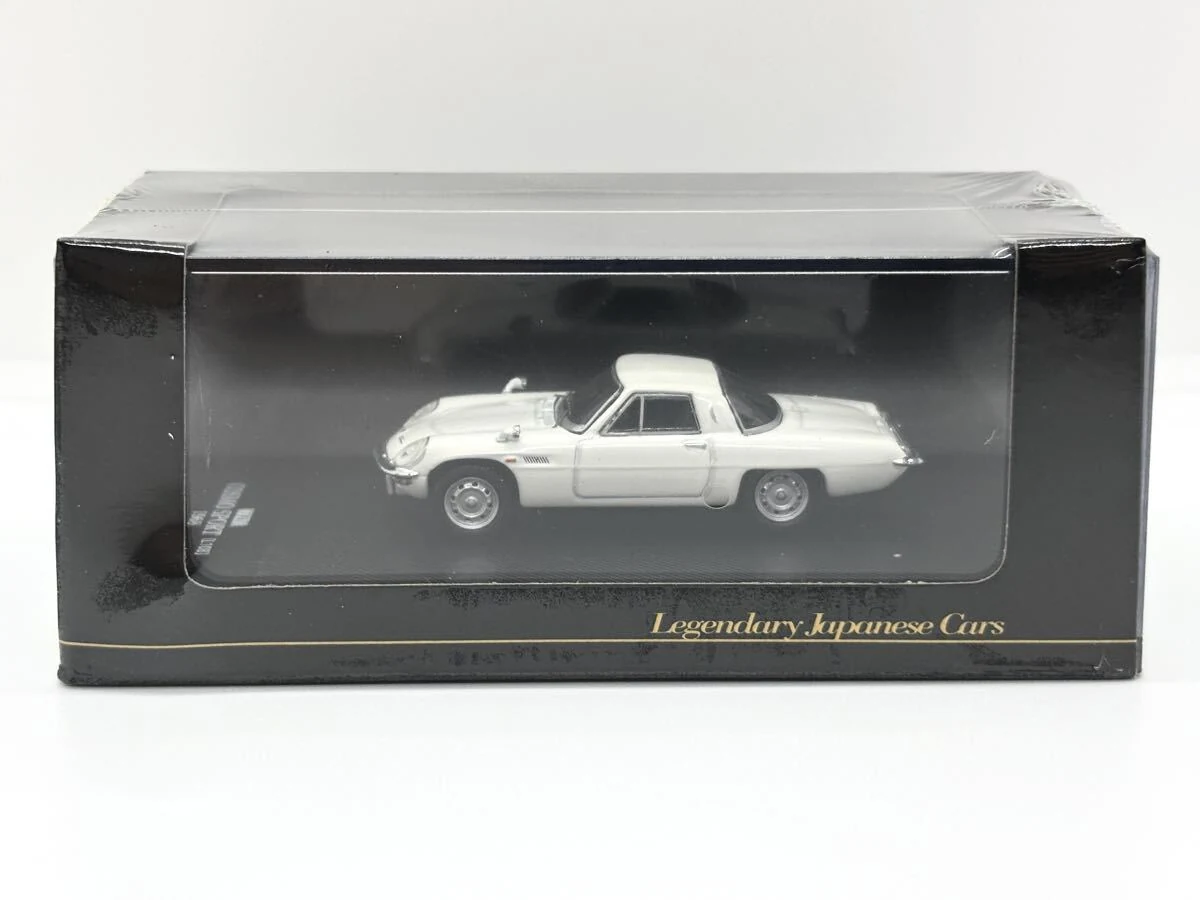 未开封 1/64 马自达 Cosmo Sport L10B 1968 白色 日本名车收藏系列5_樱花直邮