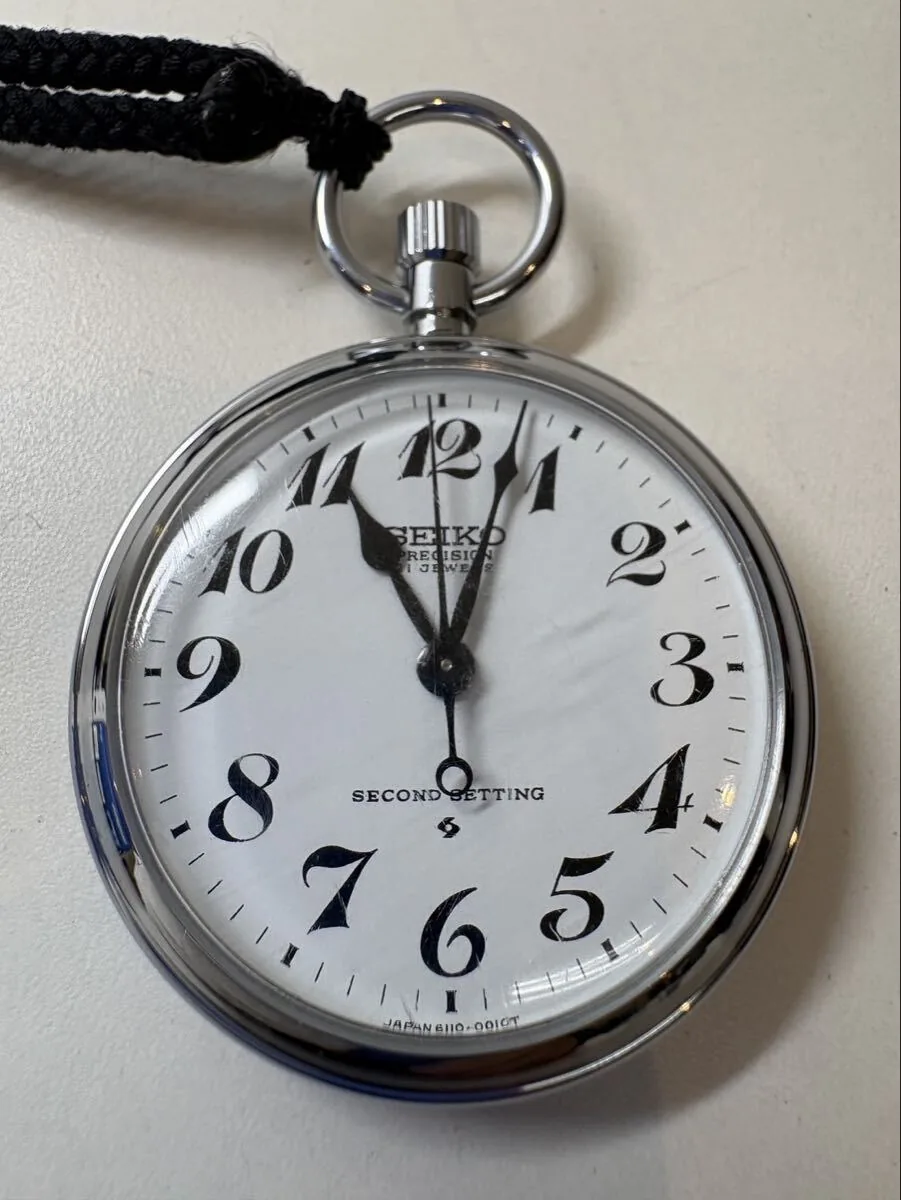 SEIKO PRECISION 6110-0010T 手动上链怀表拍卖成交 5062 日元_樱花直邮