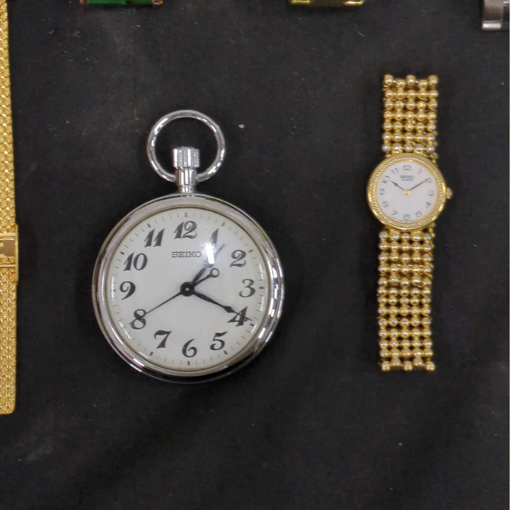 精工（SEIKO）怀表正面