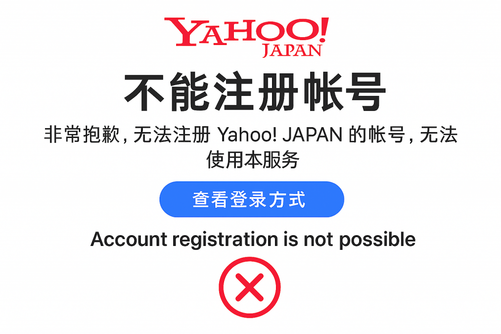 雅虎日本账号注册不了?一文带你搞懂注册条件、解决手机号怎么填_樱花直邮