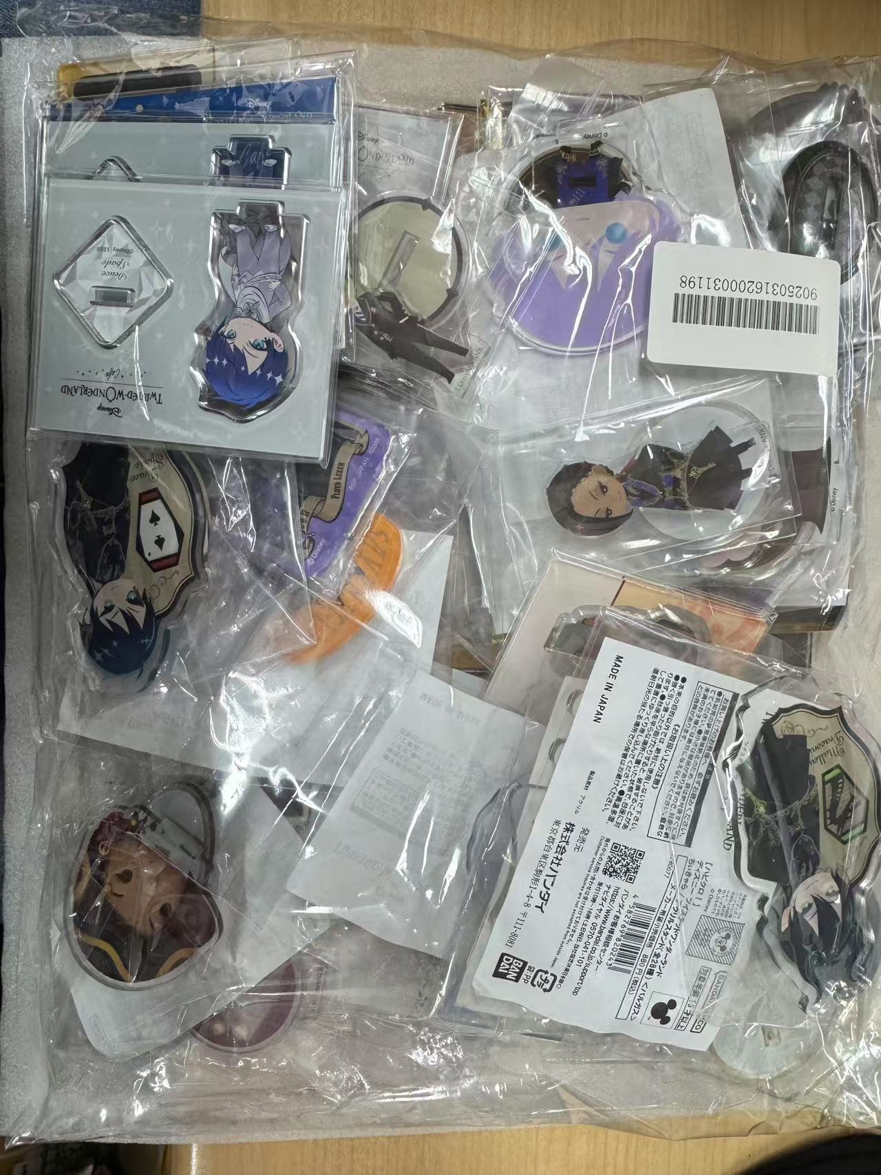 原神角色亚克力立牌、挂件开箱图,中古谷子实拍清晰展示