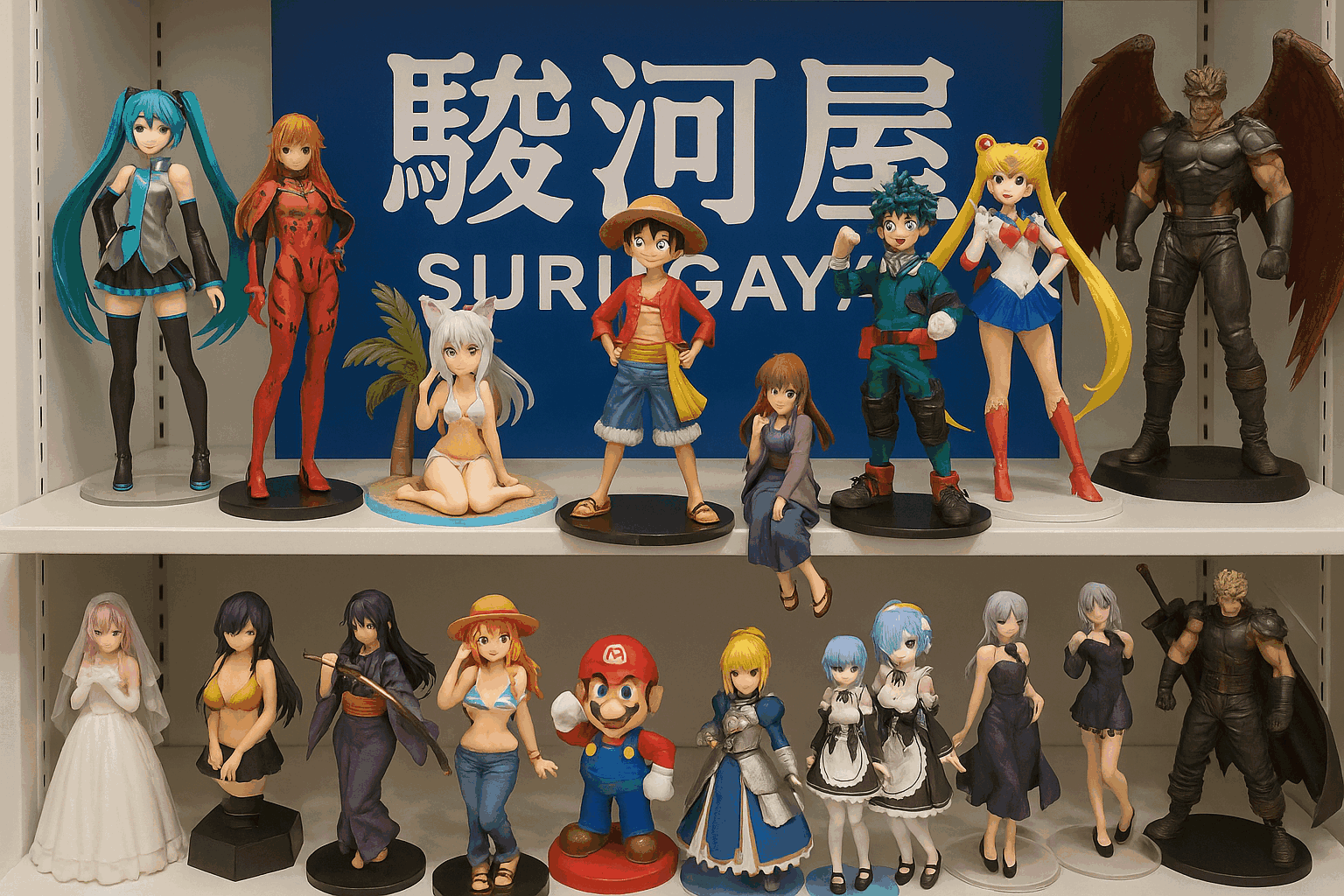 新手必看!骏河屋手办有盒子吗?教你如何看品级,揭秘怎么这么便宜以及运费怎么算?