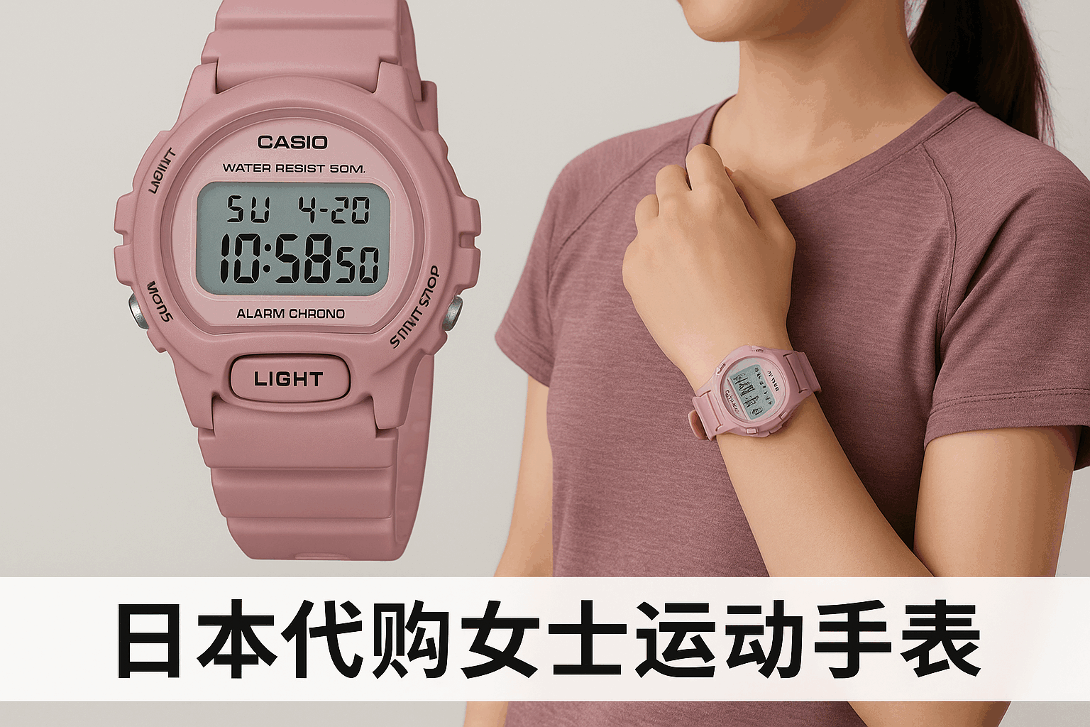省钱必看！日本代购女士运动手表最全攻略：品牌、渠道、折扣一网打尽