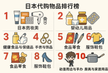 （最新）日本代购物品排行榜Top10！官方发布，这些好物闭眼入！_樱花直邮