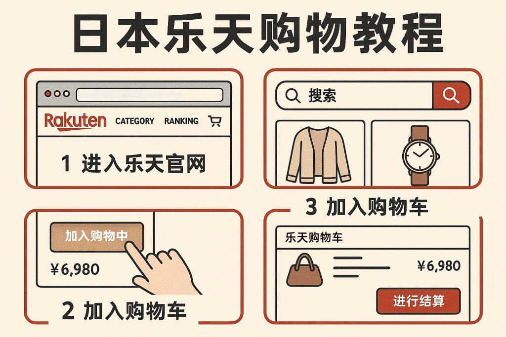 日淘小白看过来!最全「日本乐天购物教程」一篇就够了:注册、下单、转运全解析_樱花直邮
