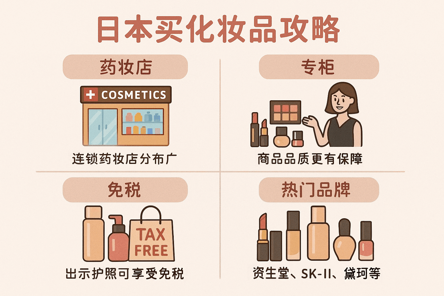 这样买最划算!日本买化妆品终极攻略:折扣季、退税、优惠券秘技大公开