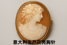 不只是胸针，更是可佩戴的艺术品！解析意大利生产贝壳胸针的收藏价值_樱花直邮