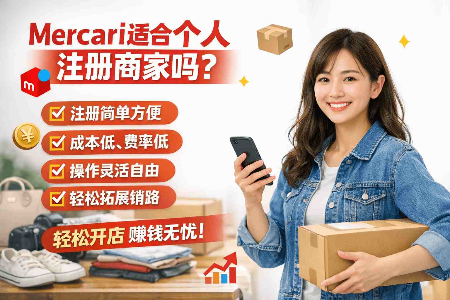 Mercari日本煤炉适合个人注册商家吗？可以，但千万别碰这些“红线”，否则封号没商量！