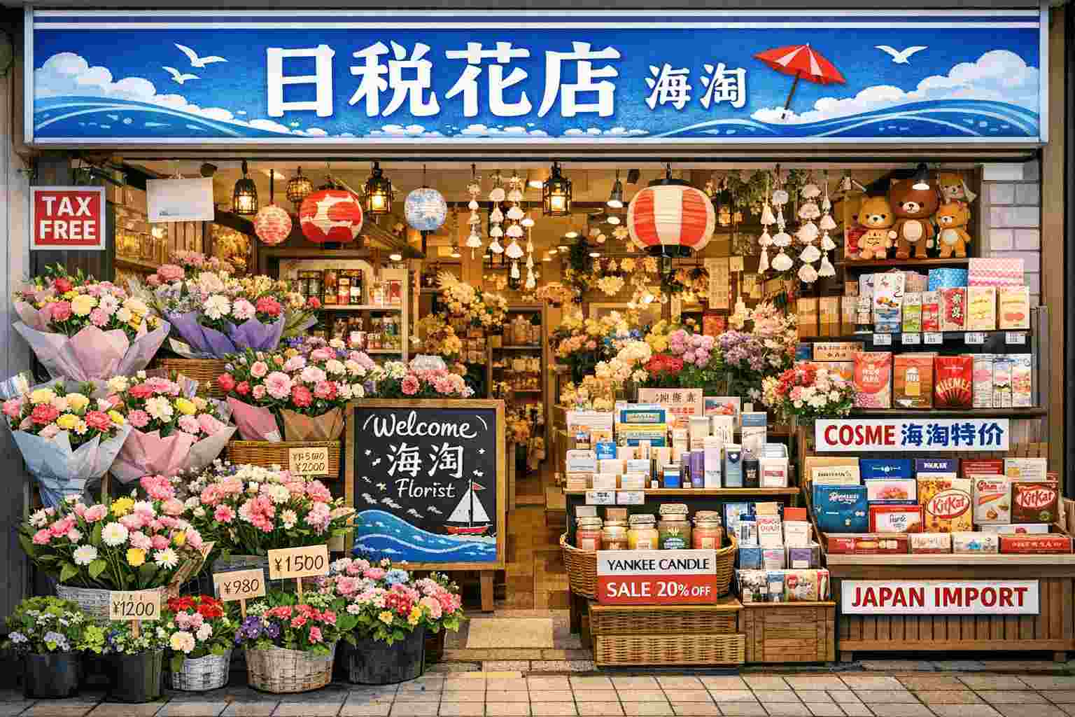 揭秘日税花店海淘：免消费税+避税技巧，轻松入手日本高端花礼！