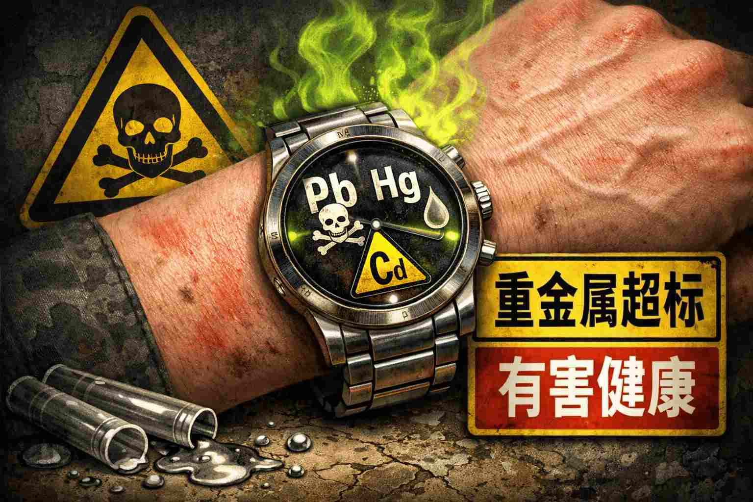 从316L不锈钢到钛合金——避开手表重金属超标，材质选择是关键