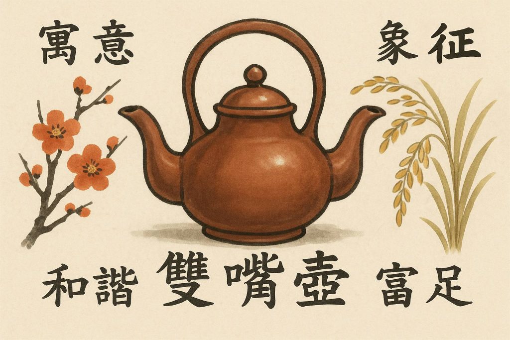 双嘴壶的寓意和象征全解析:不止是茶器,更是婚姻、财富与合作的千年密码_樱花直邮