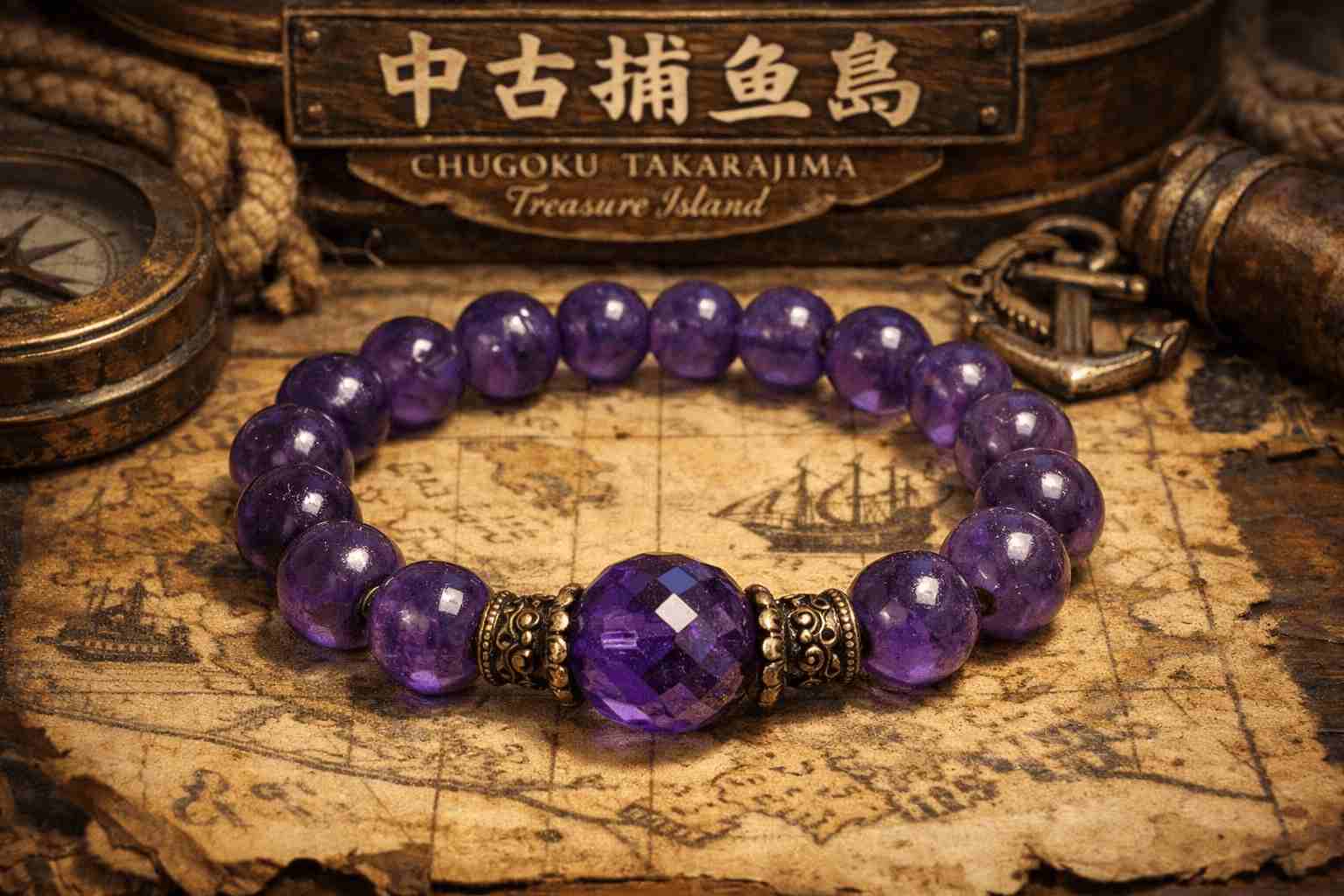 中古珠宝界的“潜力股”：为什么说捕鱼岛紫水晶手链值得现在入手？