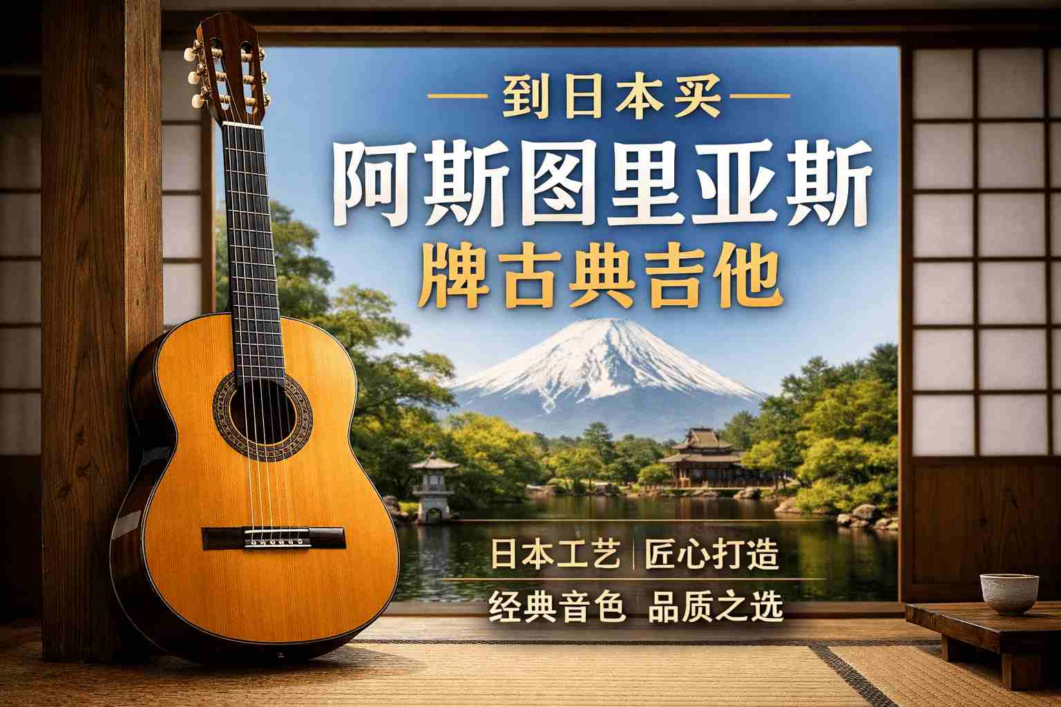 从选店到通关:手把手教你到日本买阿斯图里亚斯牌古典吉他,一趟就回本!