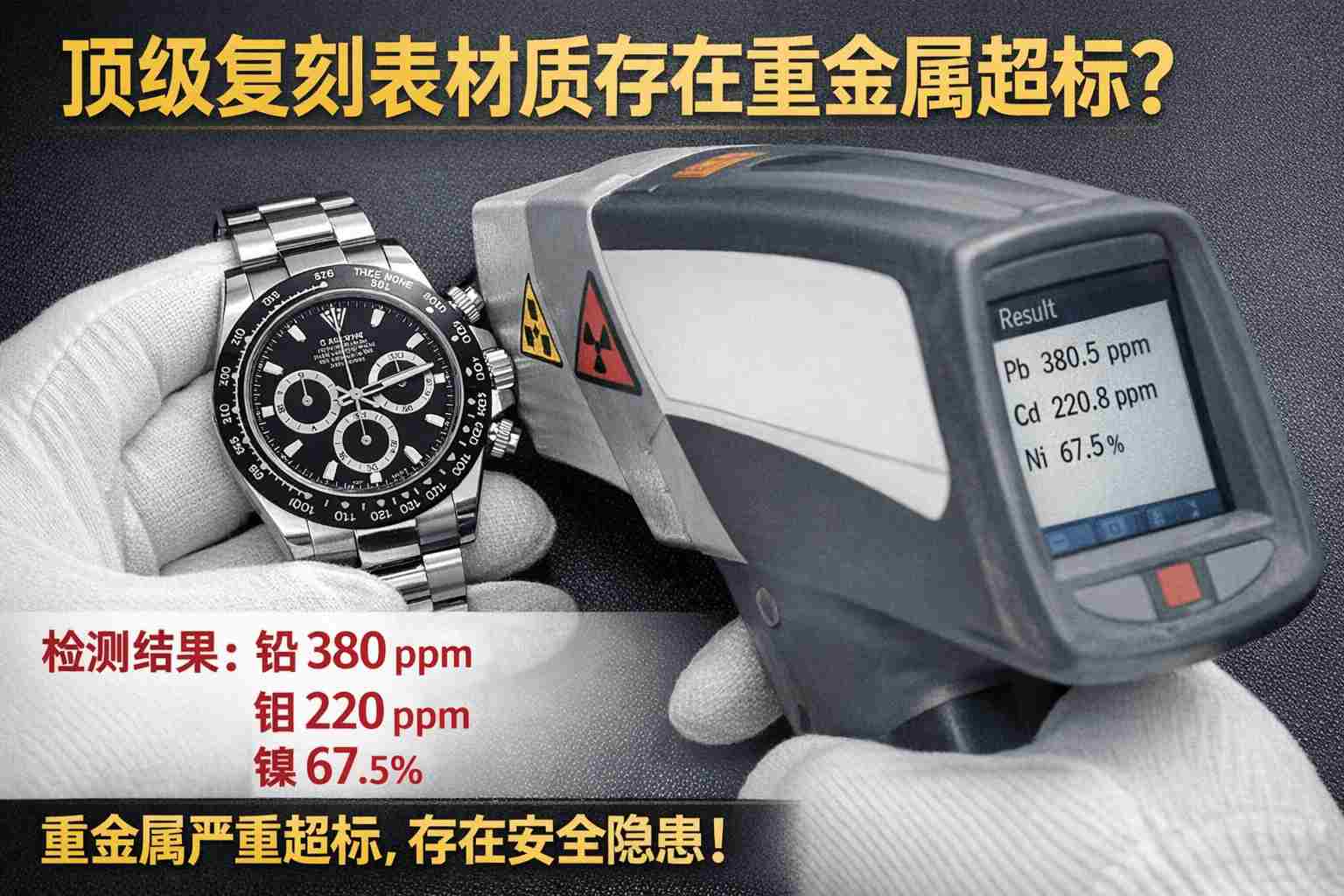 顶级复刻表材质存在重金属超标情况吗？一文终结你的焦虑，选对材质才是关键