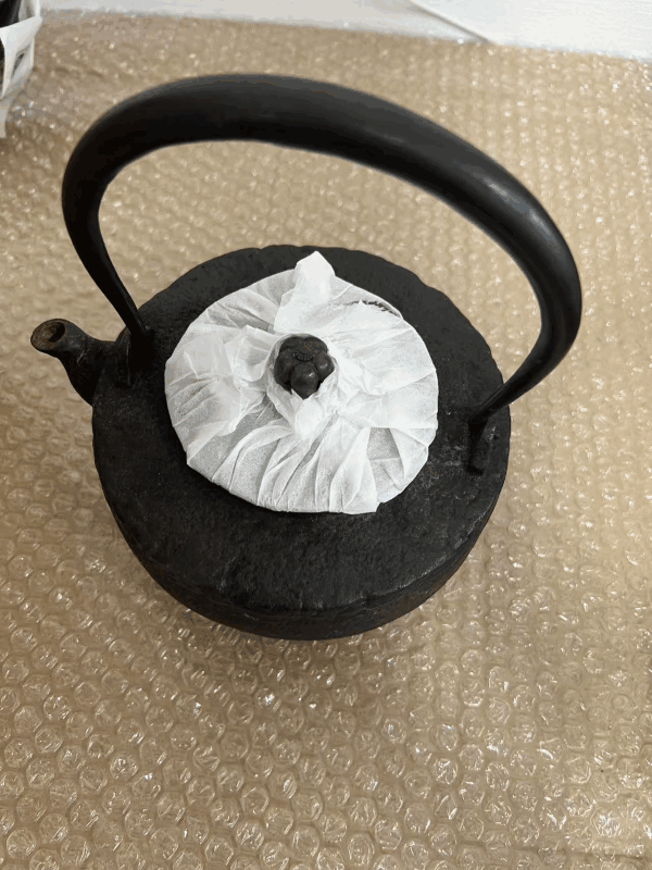 日本代购铁壶开箱评测，实拍整壶外观与运输包装状态