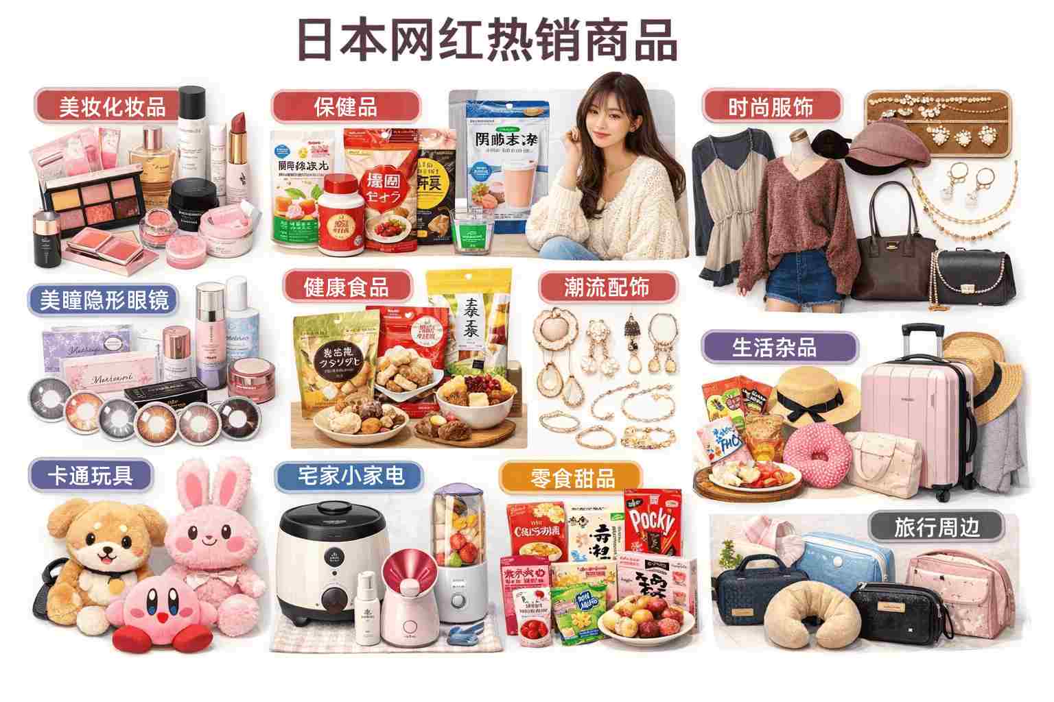母婴、保健品、生活神器——日本网红都有哪些东西卖？一篇看懂