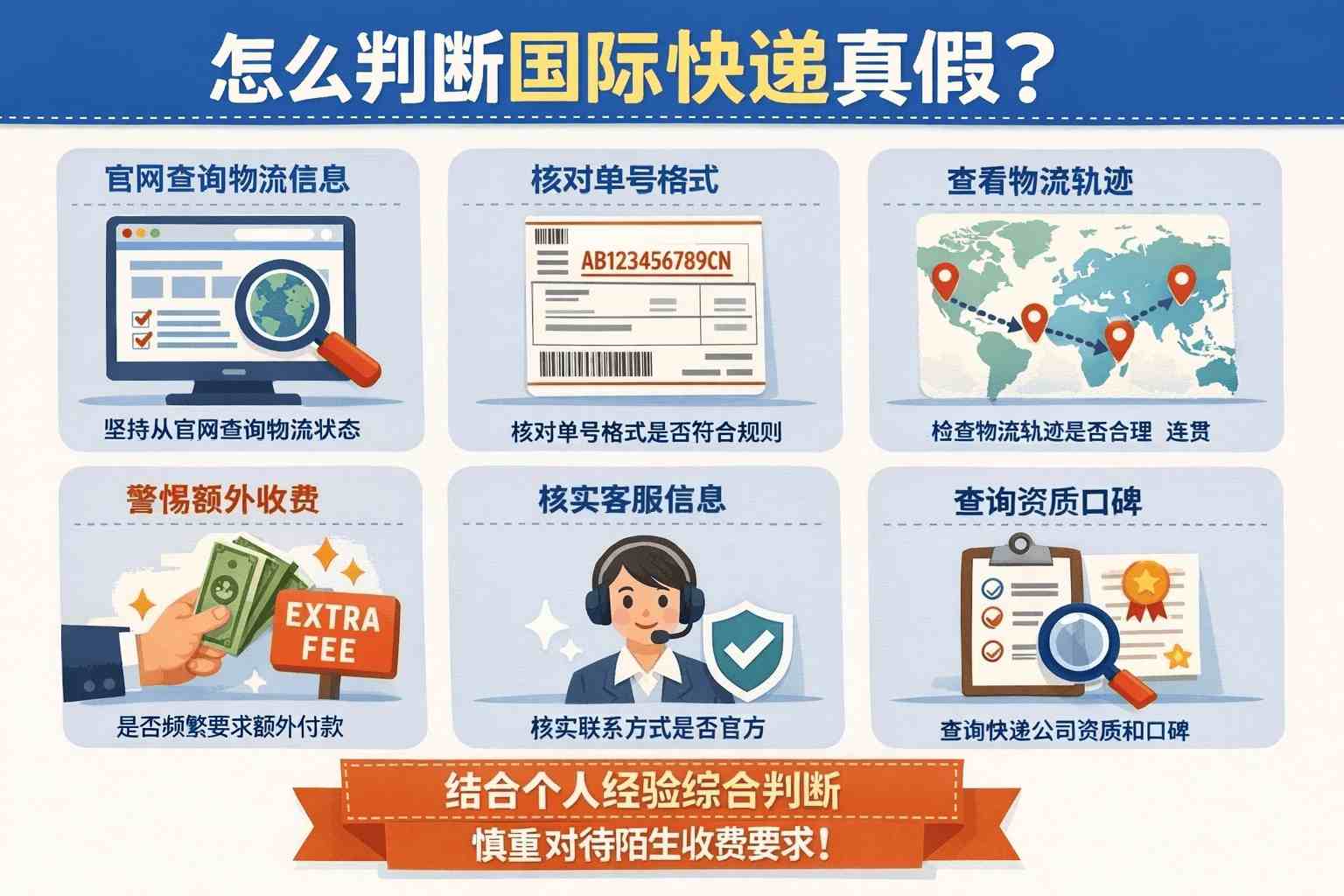 怎么判断国际快递真假？7个实用方法让你一眼识破骗局，避免人财两空！