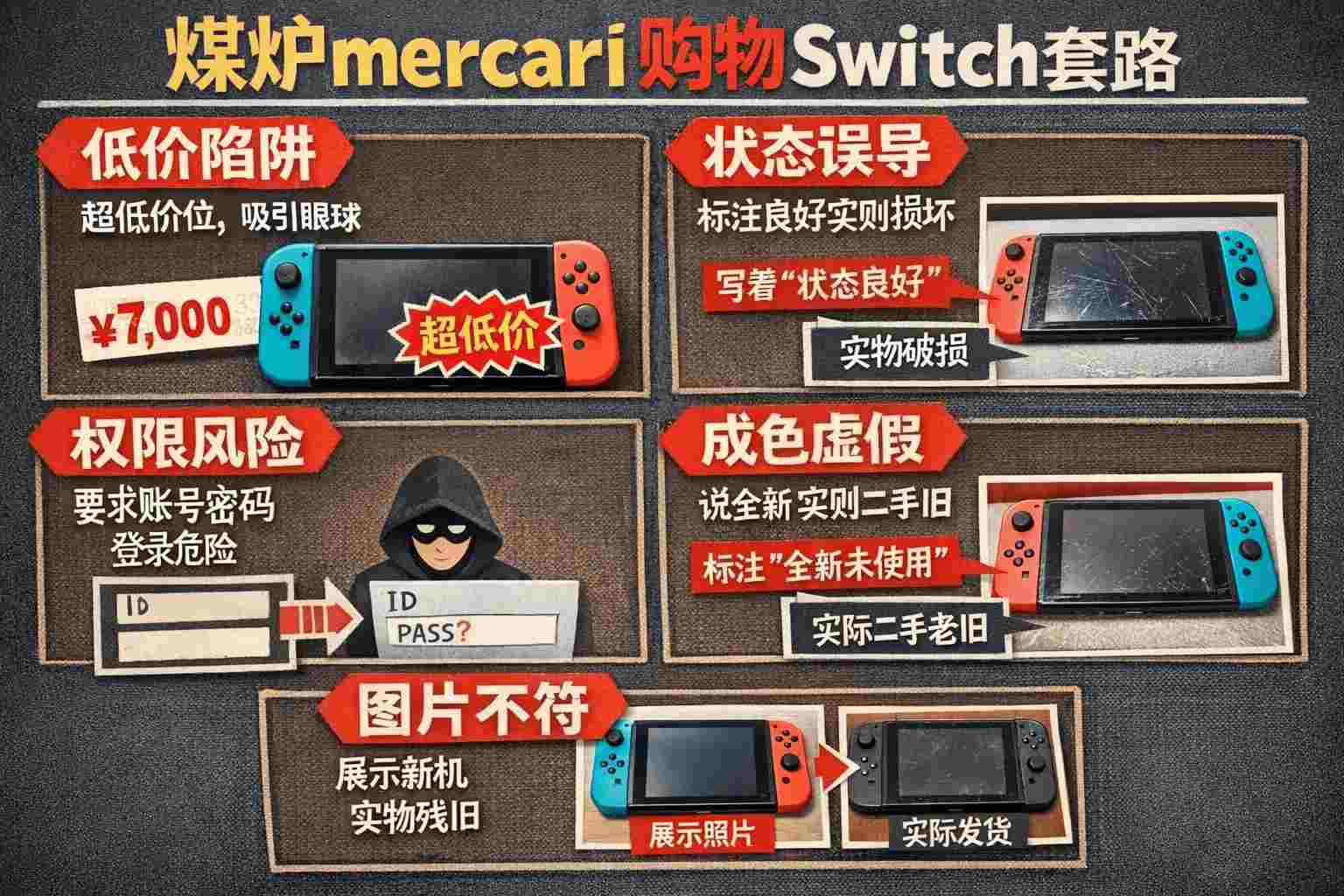 煤炉购物Switch防套路终极指南:从选品到下单,手把手教你安全捡漏