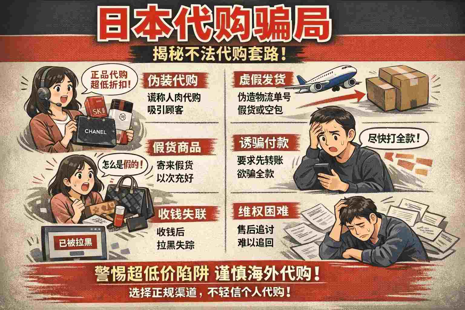 看到这些信号,马上拉黑!识别日本代购骗局的终极清单