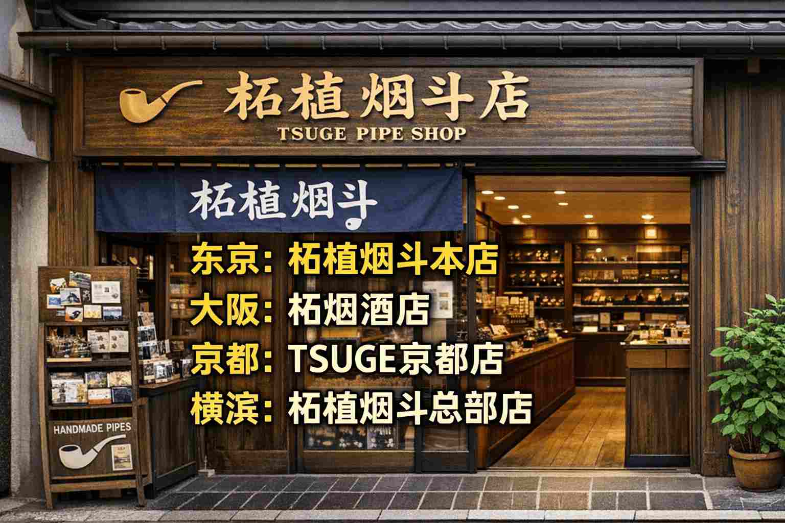想买正品柘植？答案在这！日本哪里有柘植的烟斗店——从银座到京都的实地寻斗记。