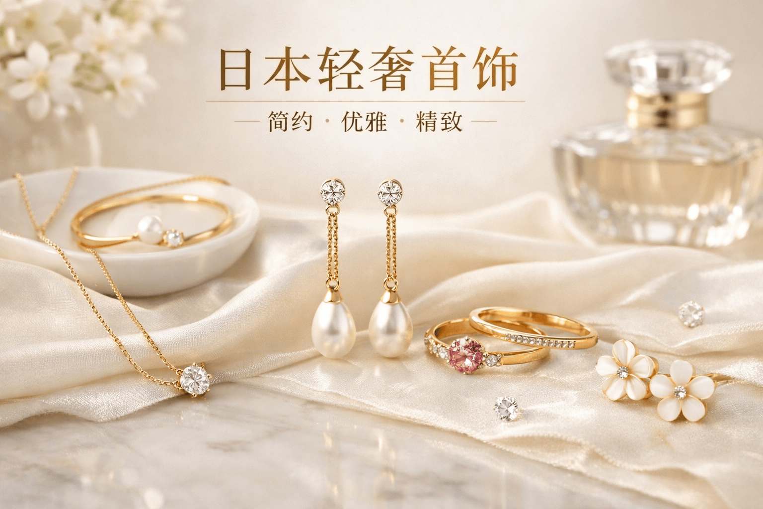 低调、耐看、好搭配——日本轻奢首饰，懂生活的女性都在戴