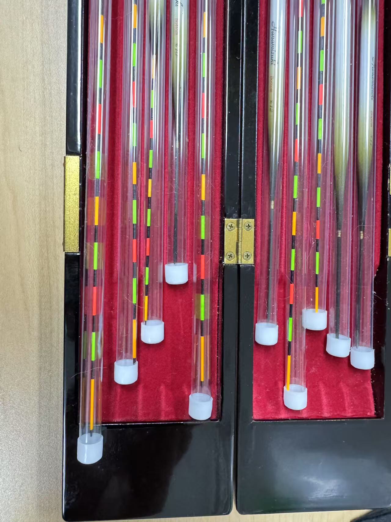 日本代购手工浮漂收纳盒开箱,日系浮漂整齐收纳展示