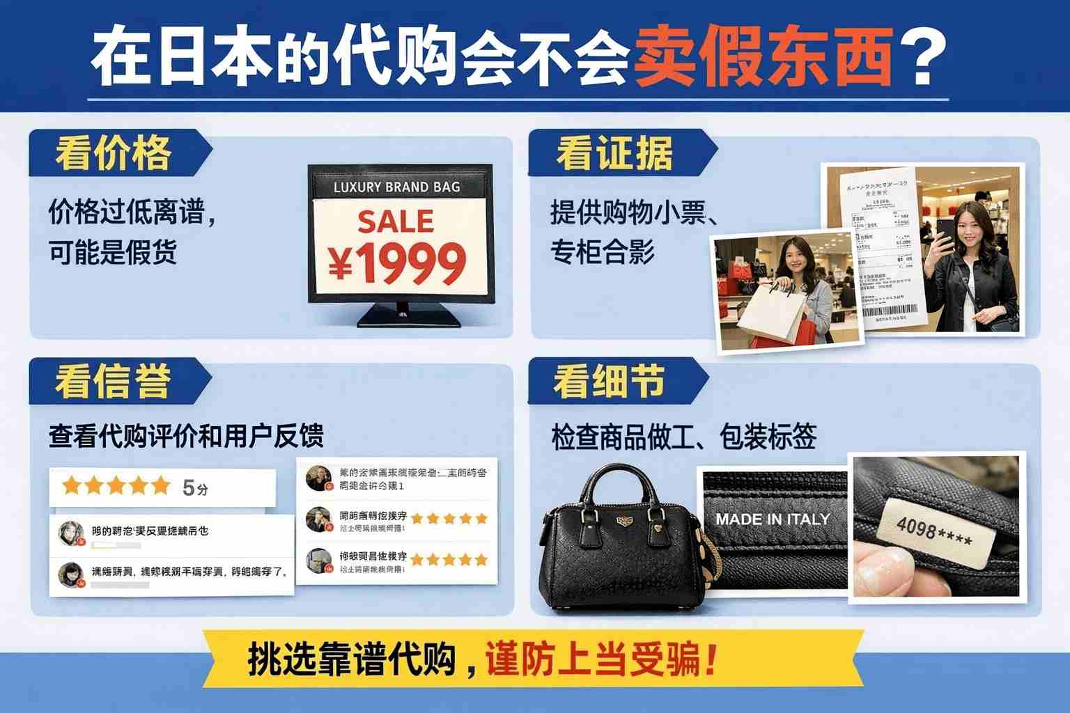 我想找靠谱代购，但在日本的代购会不会卖假东西？看完这份风险商品清单再下单。