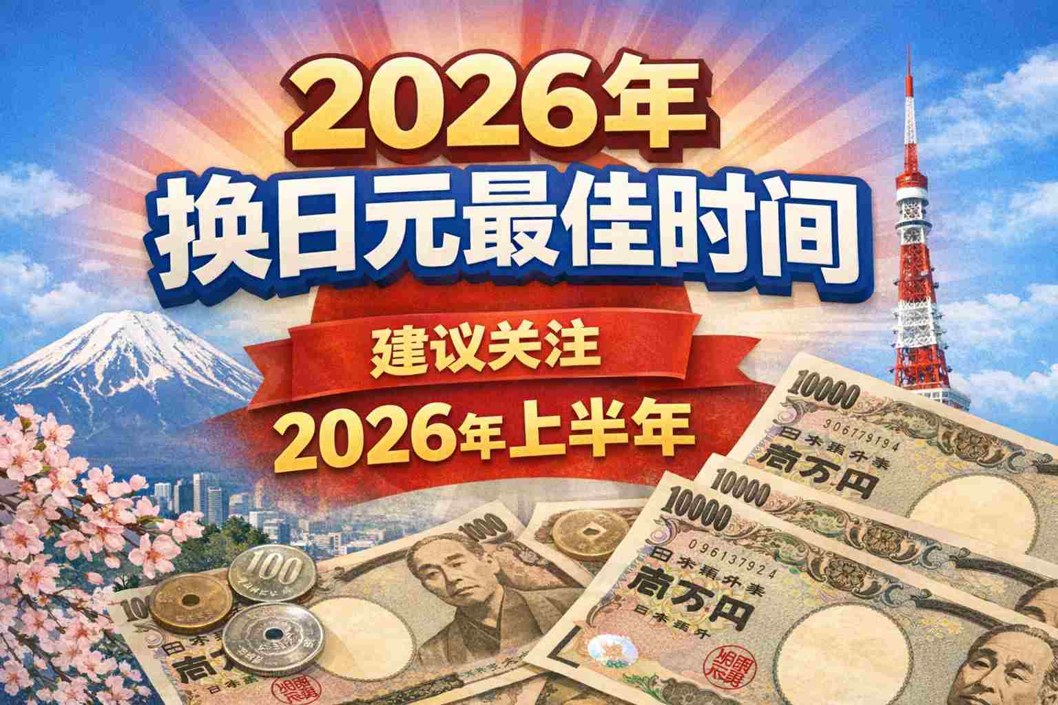 定音!2026年换日元最佳时间:不是现在,而是这“三个时刻”