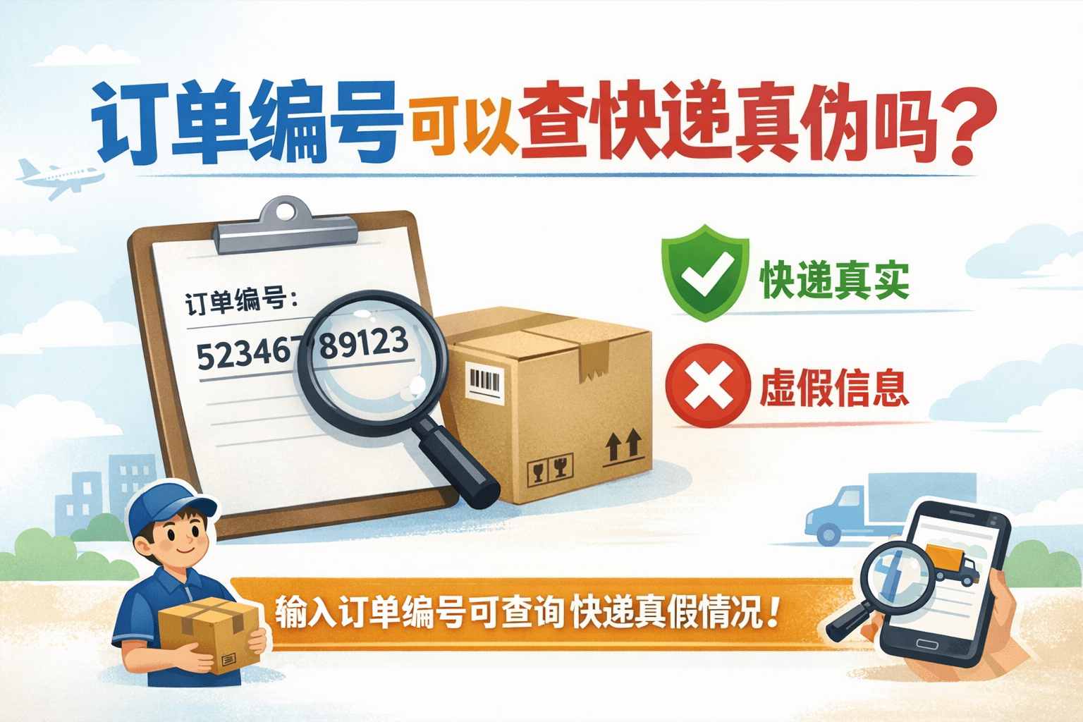 订单编号可以查快递真伪吗？78%的人都用错了，难怪查不到！