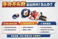 手办齐头断是运损吗怎么办?从拍照到理赔,一套“证据链”把成功率拉到92%_樱花直邮