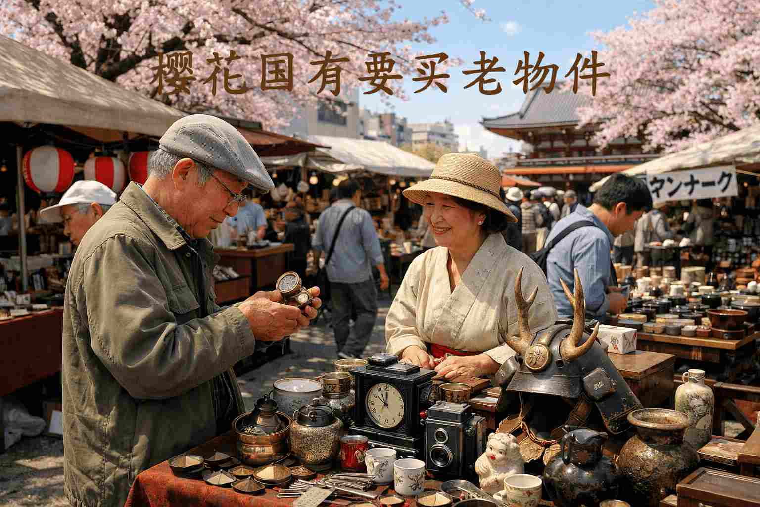 樱花国有要买老物件？这篇“淘宝地图”直接告诉你该去哪儿