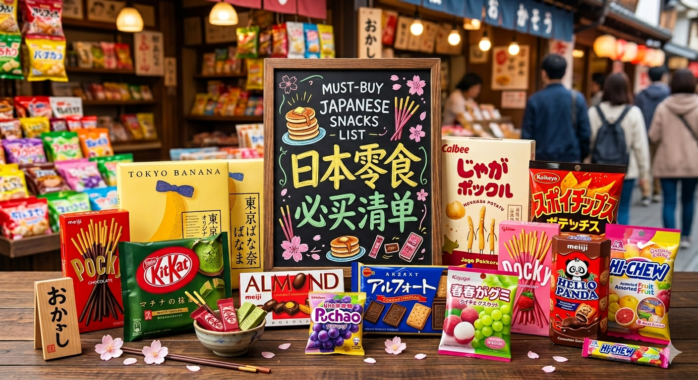 2026日本零食必买清单:从明治到Royce‘,高人气品牌一次看完,新手&送礼不踩雷