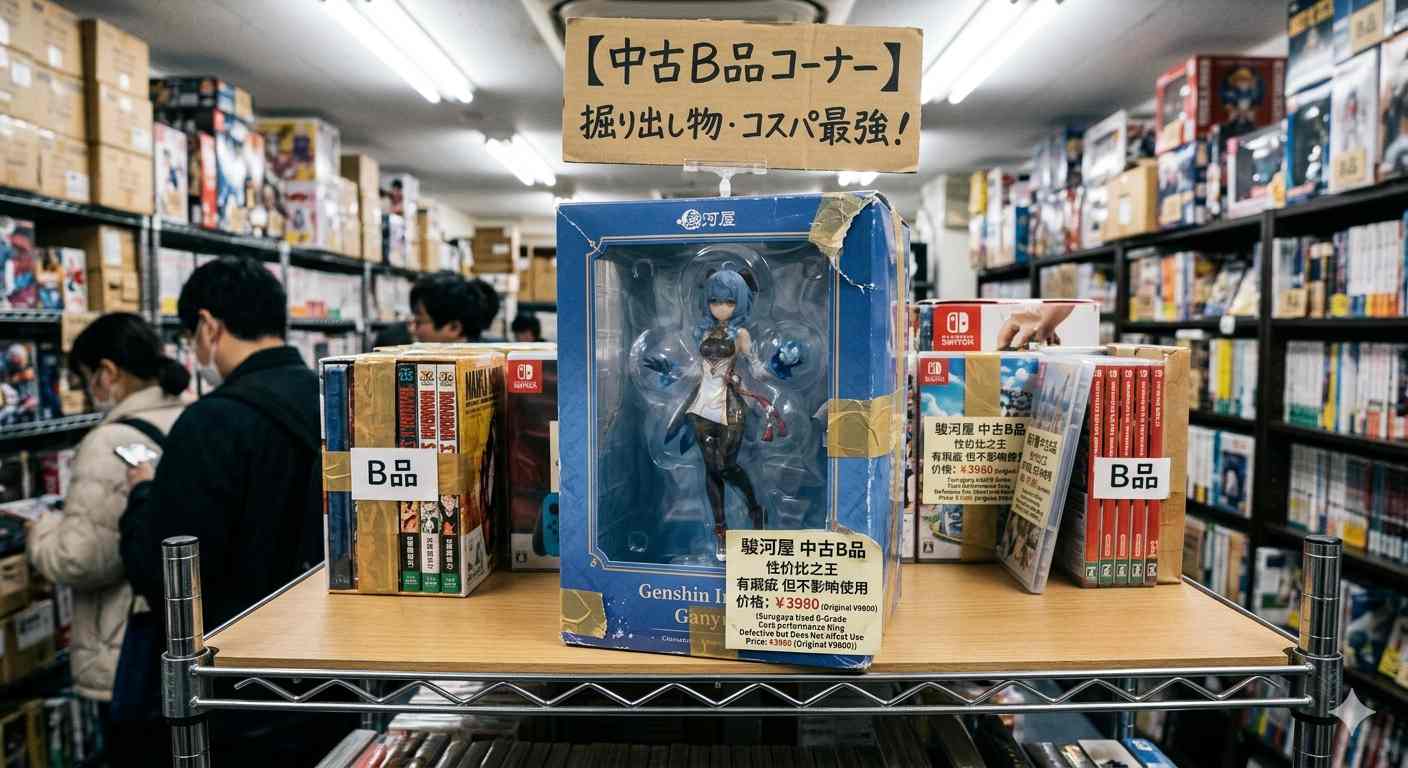 骏河屋中古B品相：有瑕疵但不影响使用的性价比之王