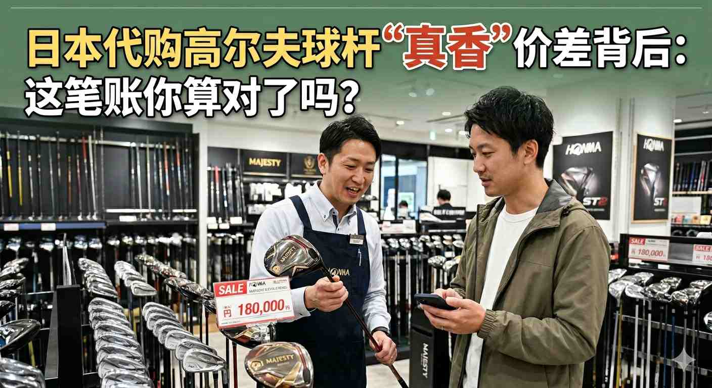 日本代购高尔夫球杆