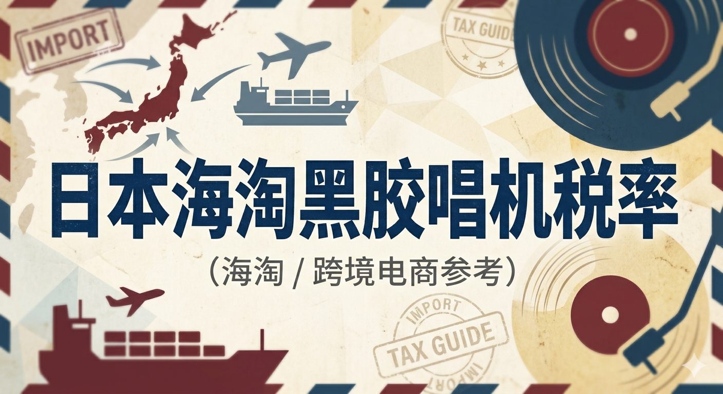 日本海淘黑胶唱机税率详解从行邮税到一般贸易一篇讲透