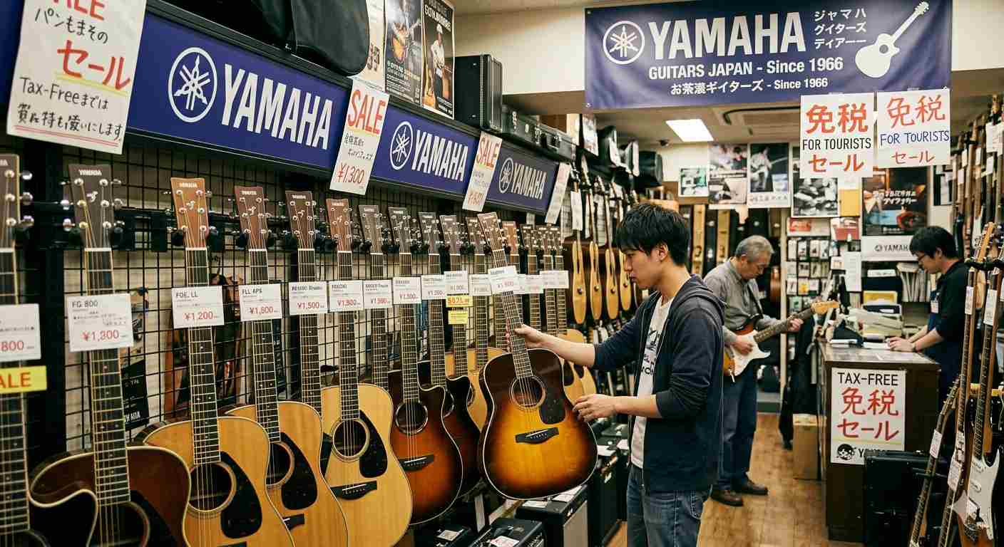 日本买雅马哈吉他价格分析