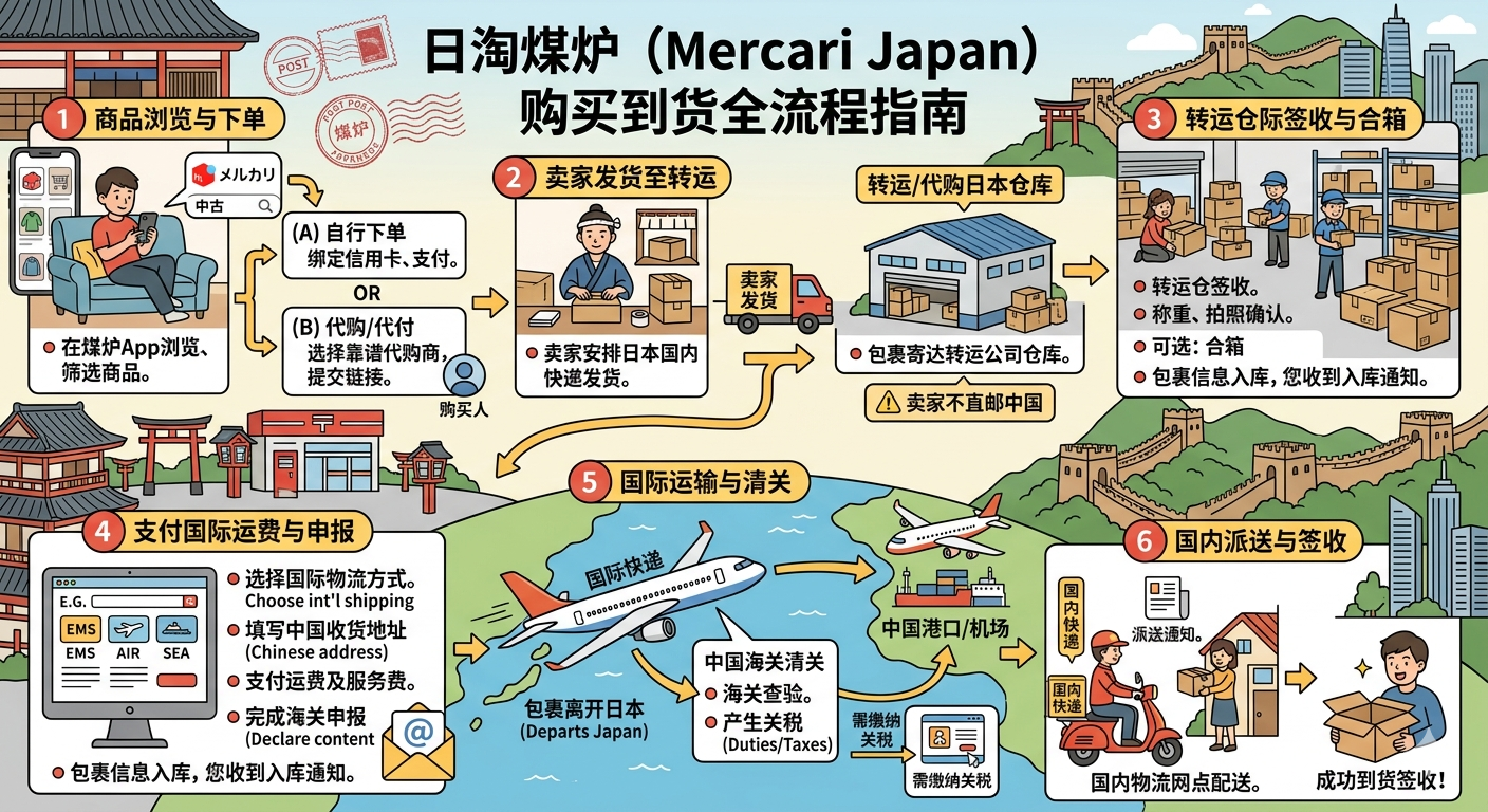 别再被坑了！2026最新日淘煤炉购买到货流程详解：从注册到收货，保姆级避坑攻略