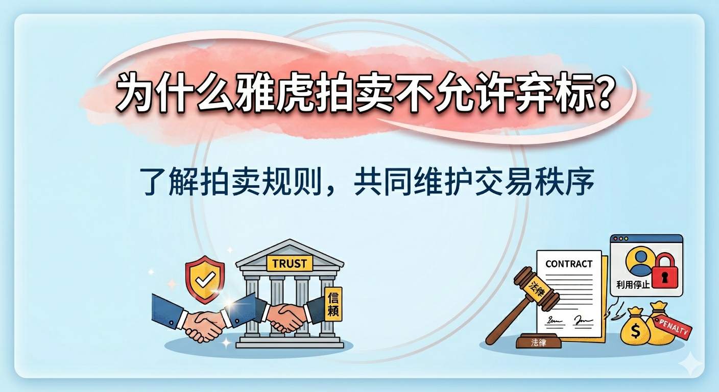 为什么雅虎拍卖不允许弃标信用体系远比想象中残酷