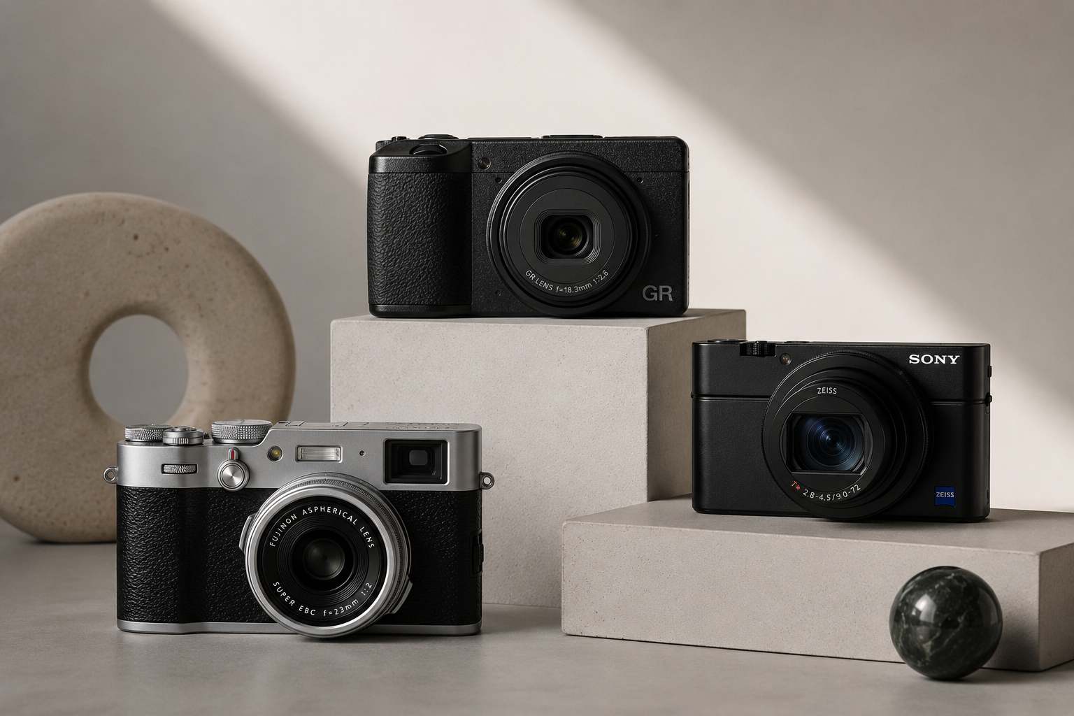 GR、Sony黑卡和Fujifilm X100正在形成三种不同摄影路线