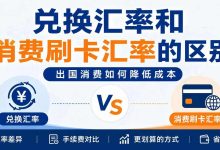 兑换汇率和消费刷卡汇率的区别：出国消费如何降低成本_樱花直邮