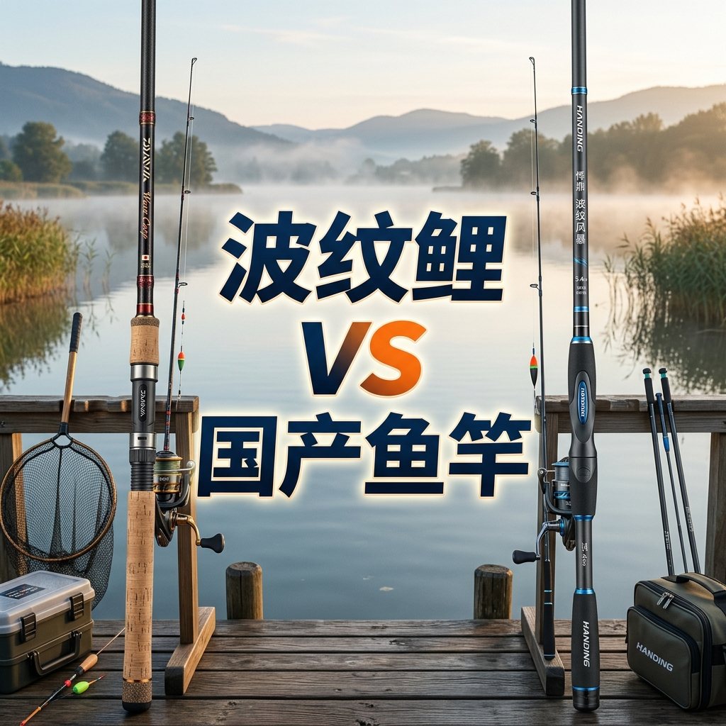 日本原装达亿瓦波纹鲤与国产鱼竿有什么差距?