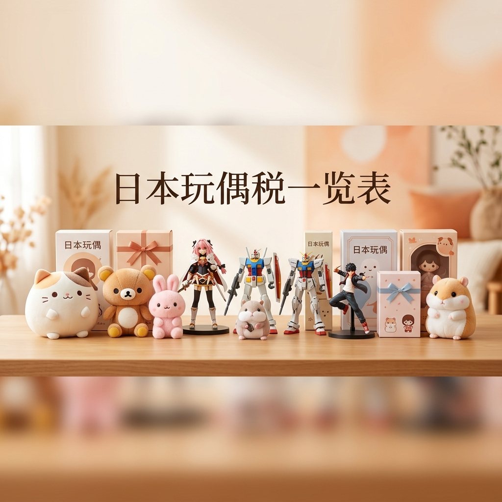 日本玩偶税一览表