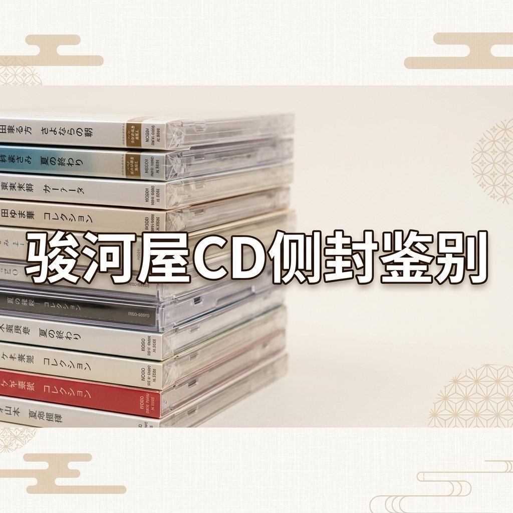 骏河屋cd侧封鉴别