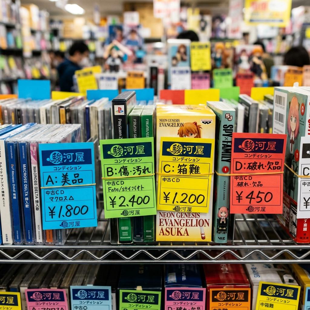 骏河屋标签颜色含义
