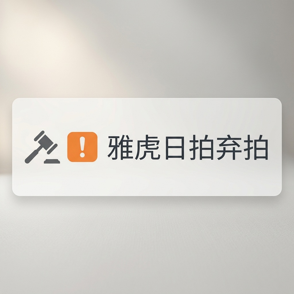 雅虎日拍弃标